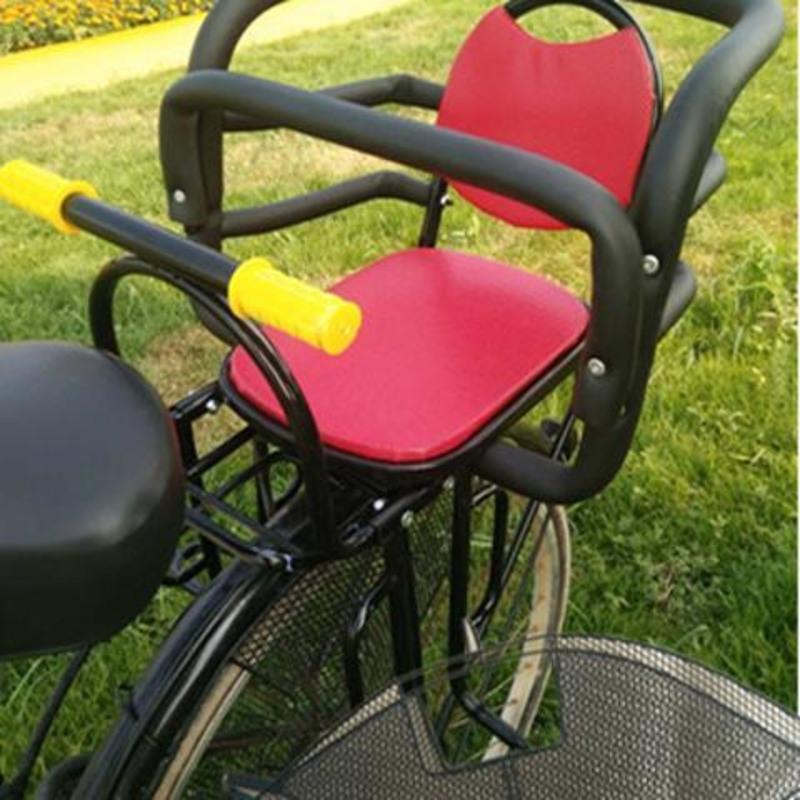 自行车电动车宝宝后置座椅加大加厚后置安全儿童婴儿后置座椅单高护栏