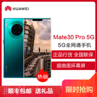 华为 (HUAWEI ) Mate30 Pro 5G 全网通版 8G+512GB 翡冷翠 麒麟990旗舰芯片4000万徕卡四摄超感光徕卡影像 移动联通电信5G全网通手机