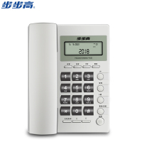 [精选]步步高(BBK) HCD6082免提通话/大音量/座式/壁挂式双用电话机座机 家用办公 白色