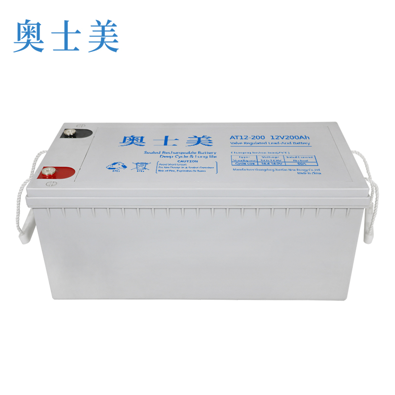 奥士美 阀控式铅酸蓄电池 AT12V-200 只高清大图