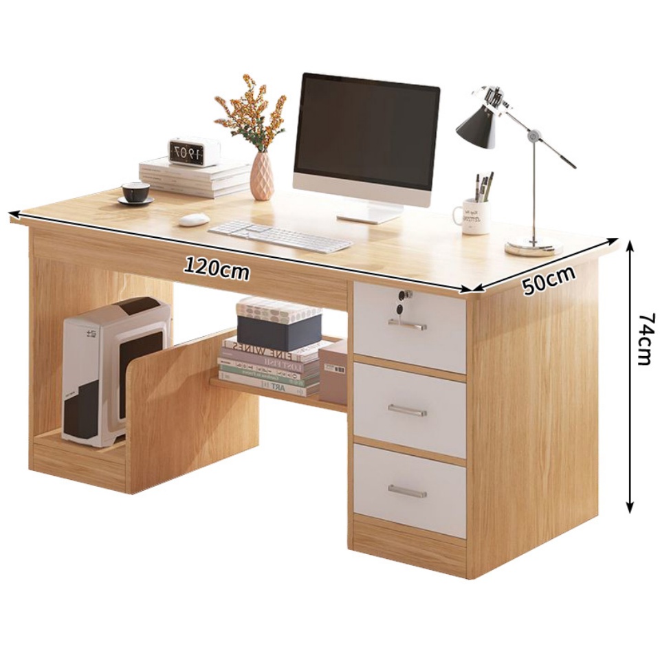 豫龙都电脑桌1.2m张高清大图