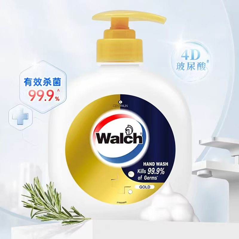 威露士(walch) 健康抑菌 480ml金装 洗手液 (计价单位:瓶) 白金高清大图