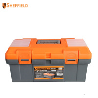 SHEFFIELD/钢盾 S024006 450×243×210mm 19 强力塑料工具箱1个