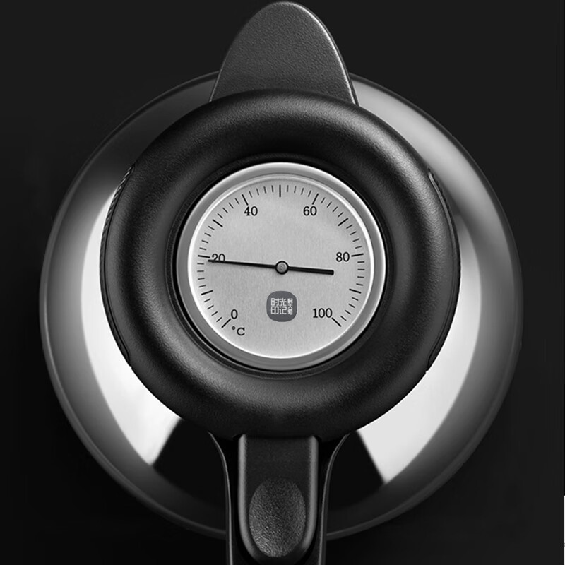 焖大师(MENDASHI) 时光印记铂金套装 焖茶杯壶 商务套装机械温显焖泡壶随行杯SG1850T高清大图