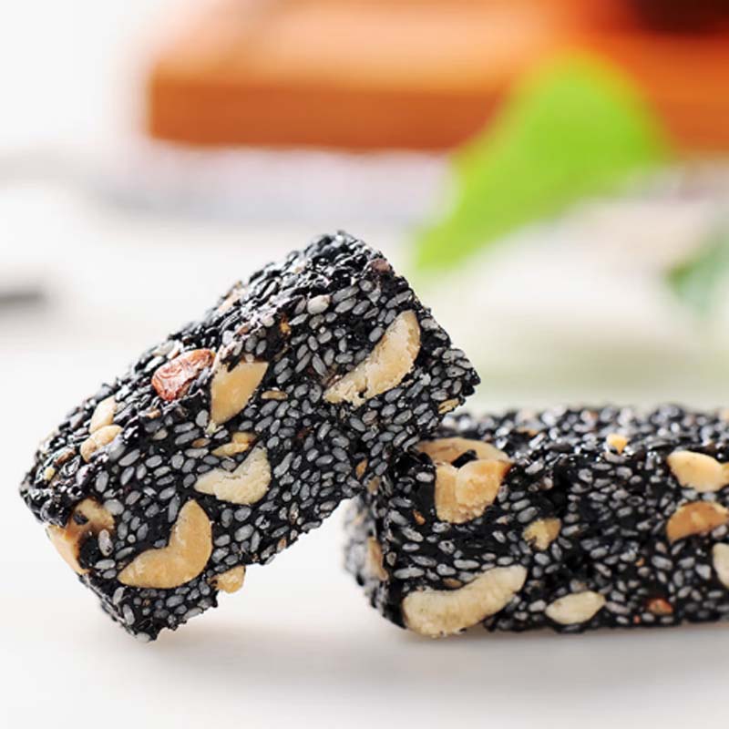 如水 红糖黑芝麻酥560g*1桶高清大图