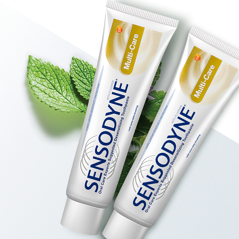 舒适达(Sensodyne)多效护理70gx2抗敏牙膏组合套装
