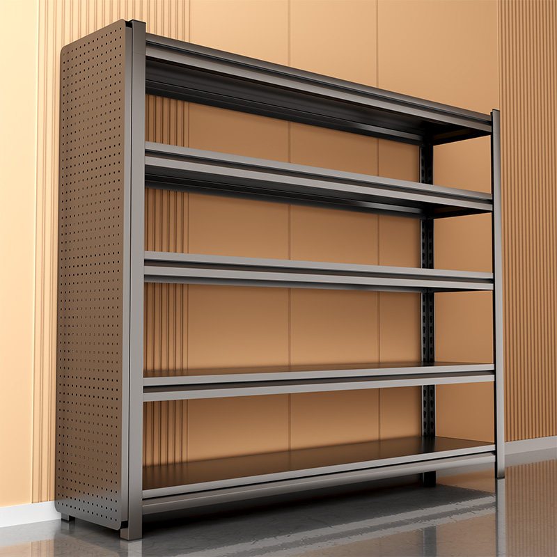 家用货架置物架多层落地客厅阳台收纳架厨房储物架杂物整理铁架子高清大图