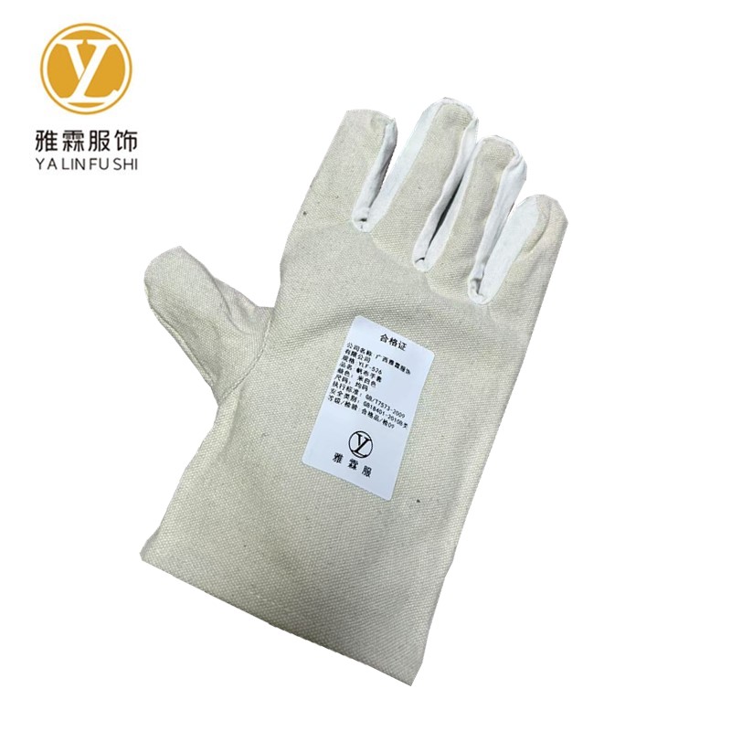 雅霖服 帆布手套YLF-526 双高清大图