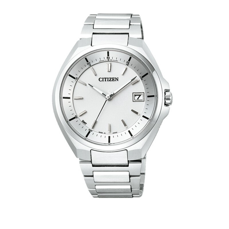 西铁城citizenattesa系列cb3015cb3010光动能电波简约时尚商务超级钛