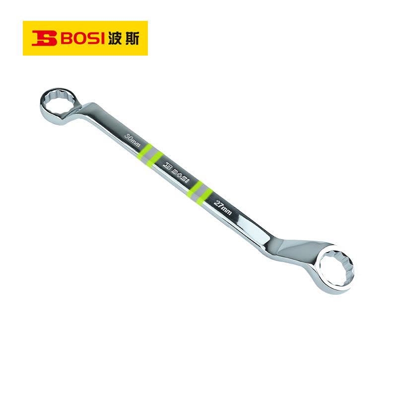 波斯(BOSI) 荧光系列精品梅花扳手 27x30mm 把图片
