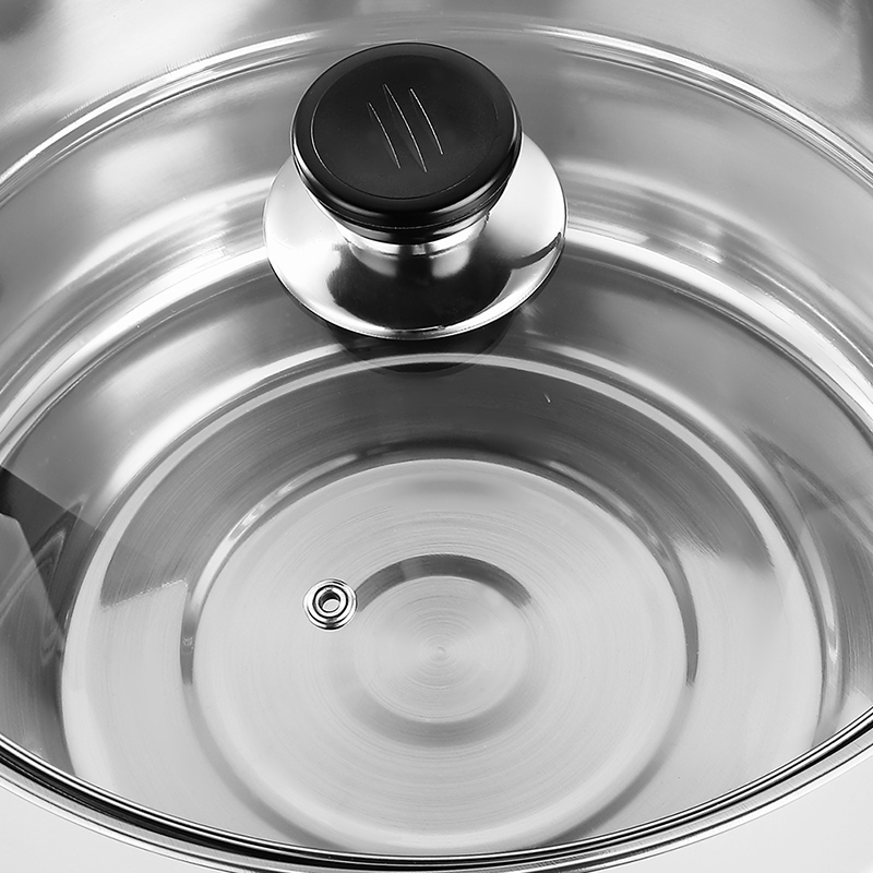 德世朗 博堡系列 “蒸功夫”两层多用不锈钢蒸锅26cmBDY-Z008B高清大图