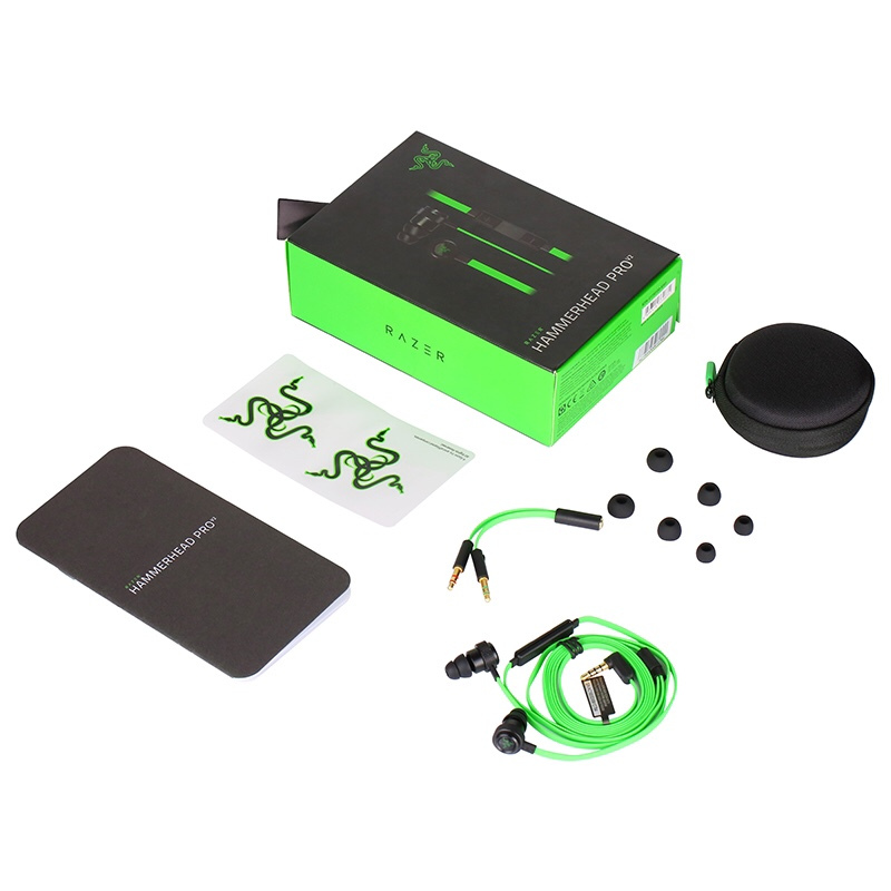全新正品Razer/雷蛇战锤狂鲨专业版V2线控吃鸡游戏入耳式耳机耳麦