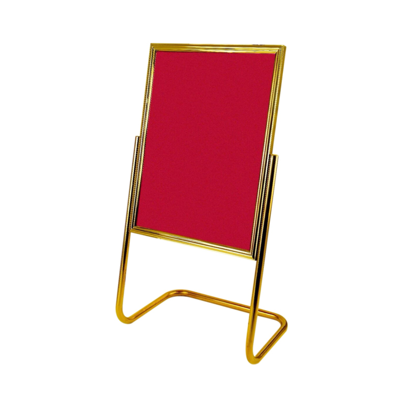 不锈钢水牌海报架展示架 钛金牌立式牌引导牌 (个)[cwfd]