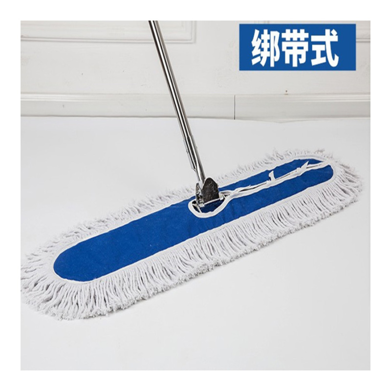 企购优品 拖把平板拖排拖尘推洁具不锈钢杆 60cm整套尘推