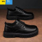 聚范皮鞋男款秋季2024新款商务休闲英伦风男士潮鞋马丁靴男鞋圆头防水