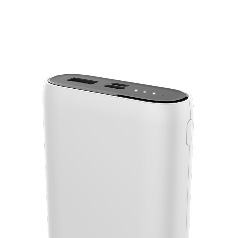 品胜(PISEN)移动电源 易充五代10000mAh (苹果白) 单个装