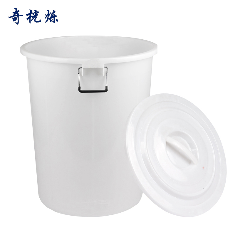 奇桄烁水桶储水桶带盖白色280L个高清大图