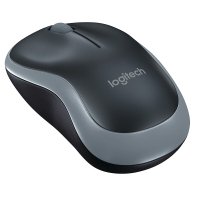 [精选]罗技(Logitech) M186 无线鼠标 办公笔记本台式电脑光电鼠标