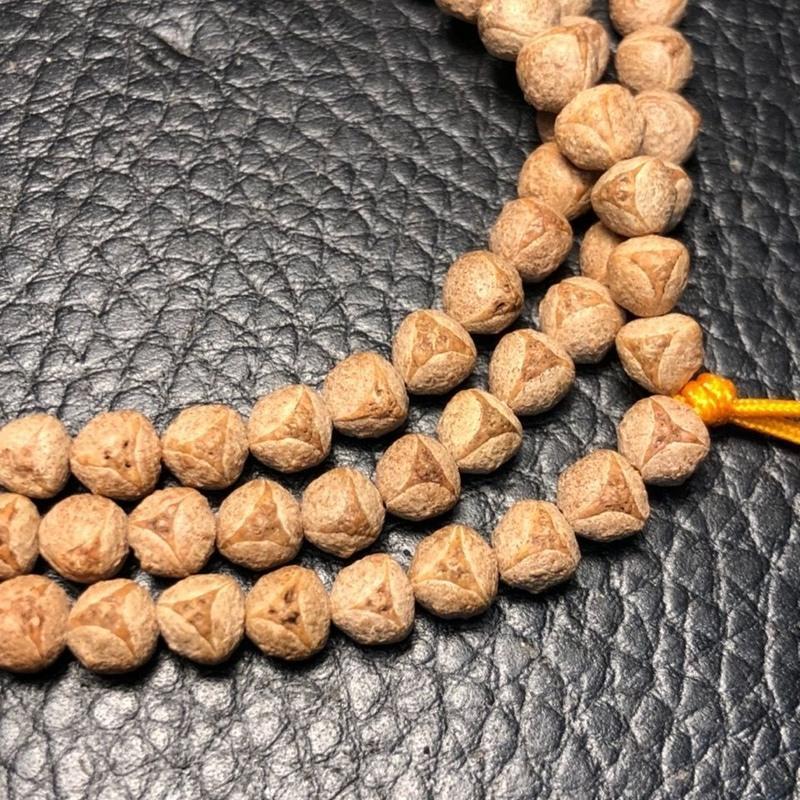 7mm尼泊尔超小龙眼菩提佛珠手串手链脖挂项链108颗精品男女情侣长串