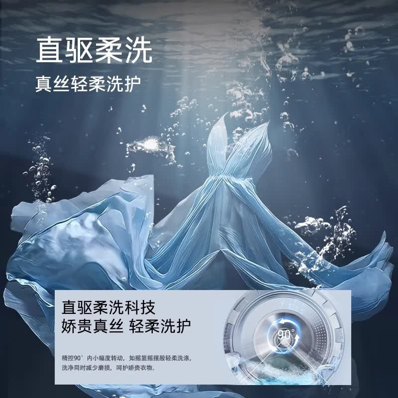 卡萨帝(Casarte)揽光LB 12KG家用大容量 滚筒洗衣机 除菌去螨 智能CE B12LWDUALBU1高清大图