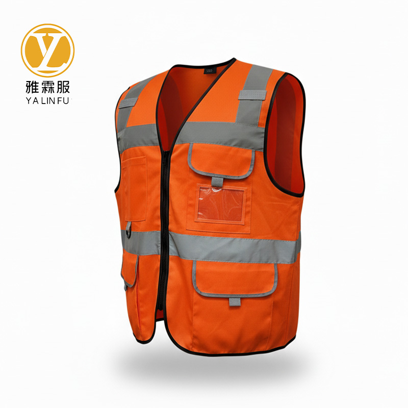 雅霖服 四口袋马甲 YLF-MJ1026 件高清大图
