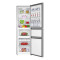 海尔（Haier）电冰箱212L三开门家用小型风冷无霜216升节能BCD-212LHC3E0GH 212L雾晶灰 三
