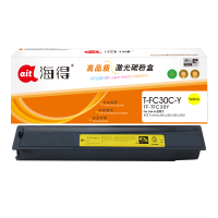海得T-FC30C粉盒TF-TFC30Y黄色3K适用东芝TOSHIBA 2051c 2551c 2050c 2550c