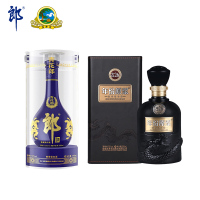 郎酒 53度青花郎 陈酿酱香型500ml单瓶+52度年份原浆古26 浓香型白酒 500ml*1瓶