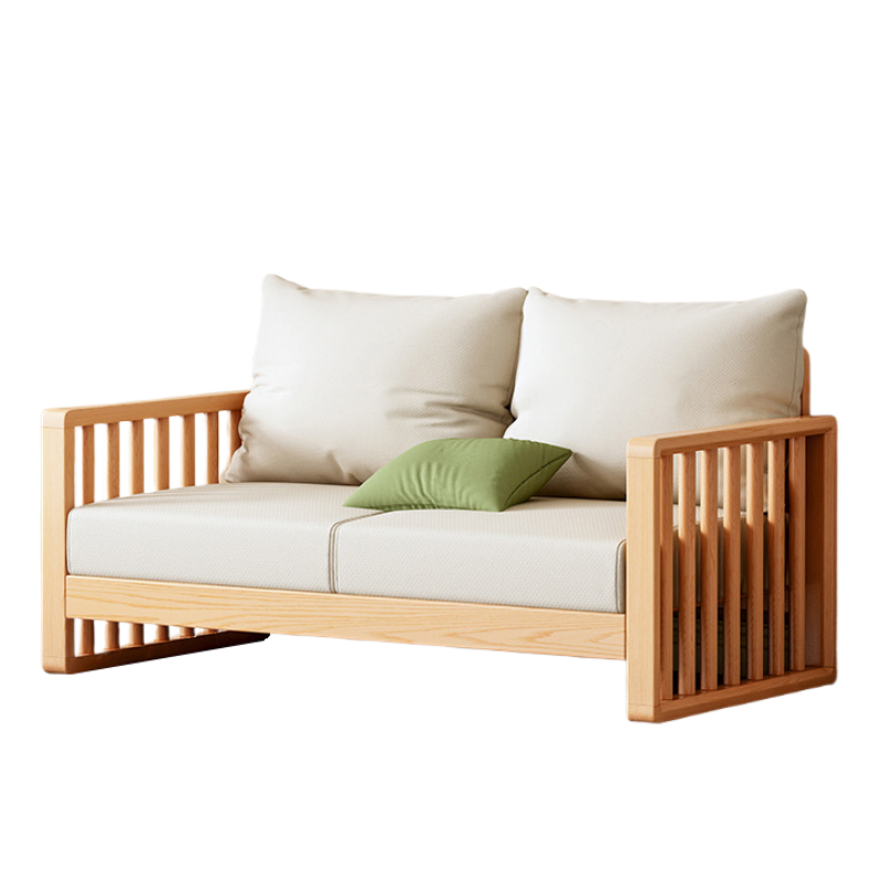 铭思达木质沙发双人位张高清大图