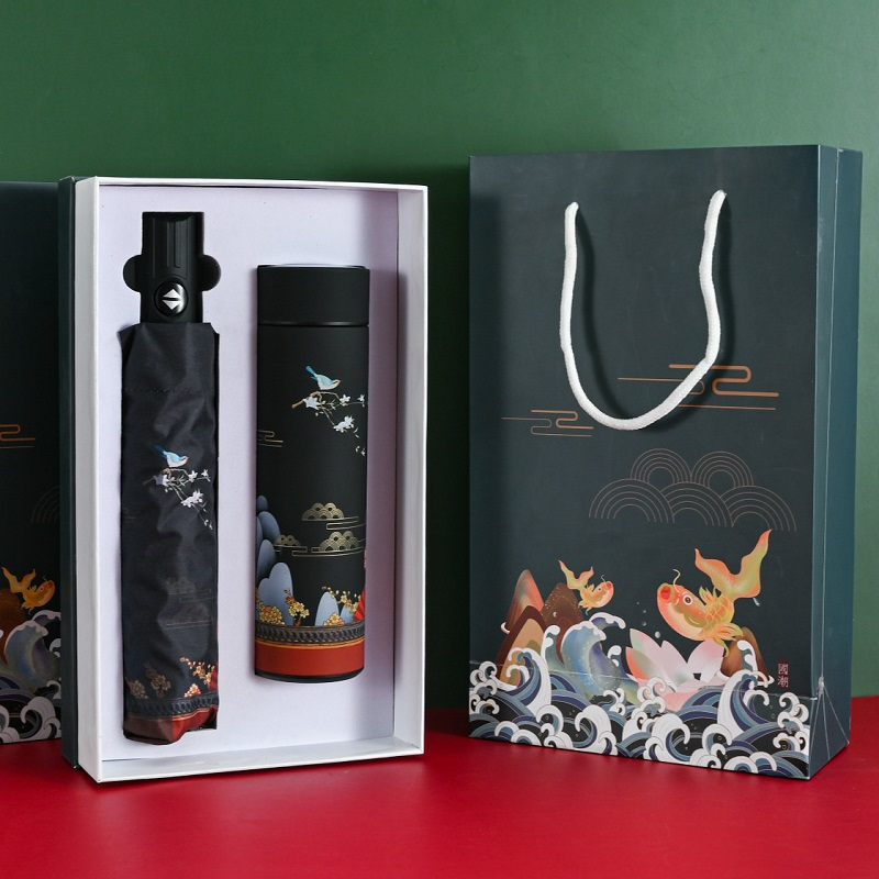 甲壳虫国潮风-商务杯两件套2029