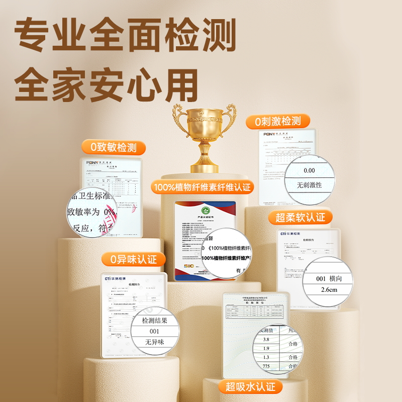 德佑 云朵悬挂式洗脸巾150片(黄色)*1包高清大图