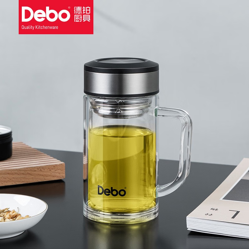 DEBO德铂 DEP-744 圆形 1 透明 360ml 杯子高清大图