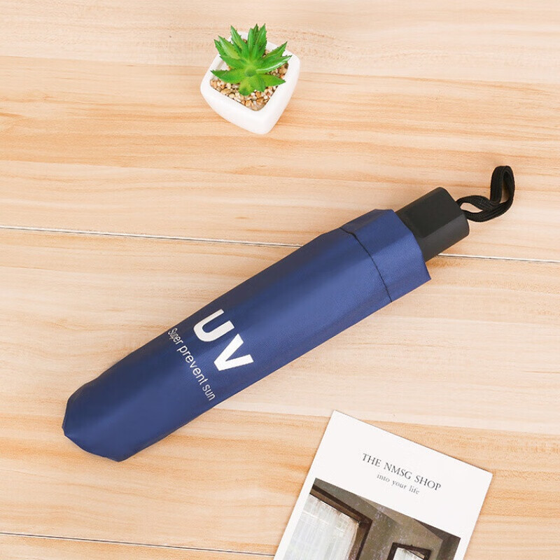 艾逸瑶选 博瑞黑胶晴雨伞高清大图