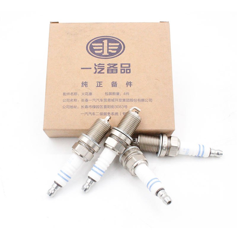一汽火花塞(双铂金)NGK适用一汽北汽上汽广汽吉利比亚迪大部分车型