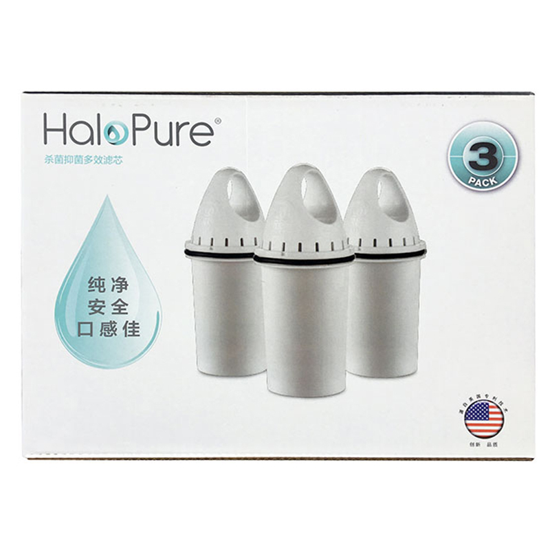 海罗净(HALOSOURCE) 净水器 净水壶 专用多效净水滤芯 单个装