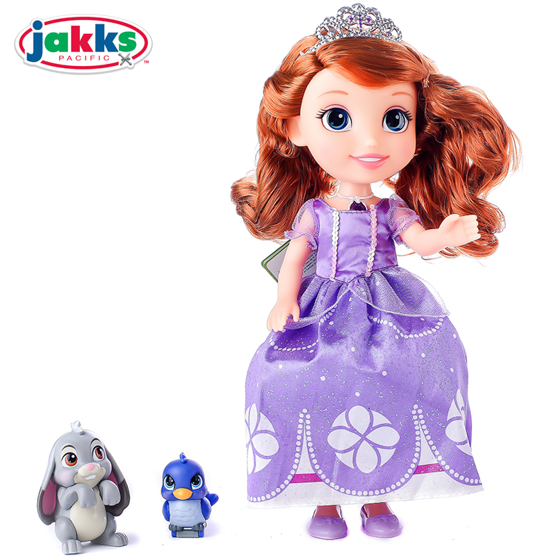 jakks迪斯尼女孩玩具12小公主苏菲亚唱歌娃娃玩偶