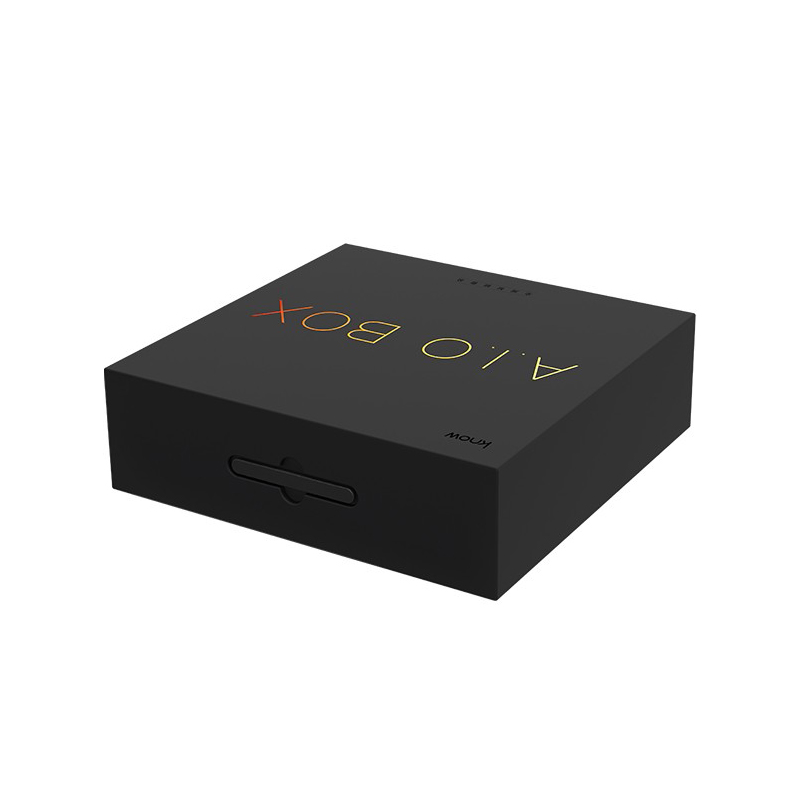 know 如影智能AIO BOX 标准版 智能中控 全能网关 智能音箱 全屋智能家居套装 黑色零火三键开关高清大图