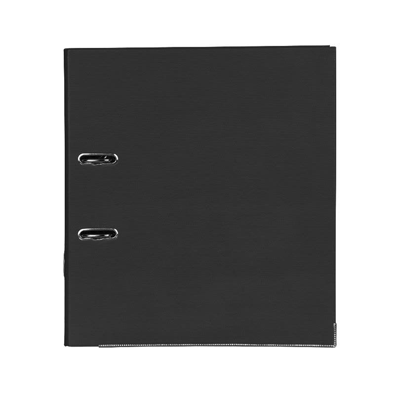 齐心 A205 2寸半包胶档案夹 A4 黑图片