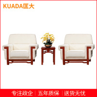 匡大布艺沙发商务办公接待沙发组合1+1+茶几KD-E3029-1