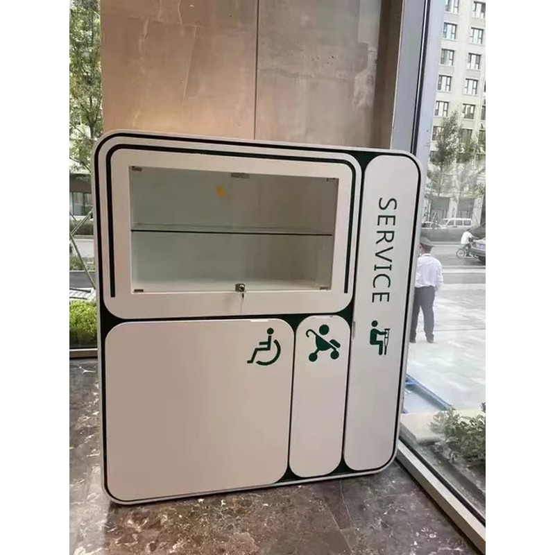 质凡烤漆便民服务柜 1200*500*1100高清大图