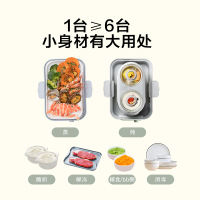 北鼎（BUYDEEM）炖锅G55家用多功能全自动隔水炖蒸煮锅（升级全配版）蓝色