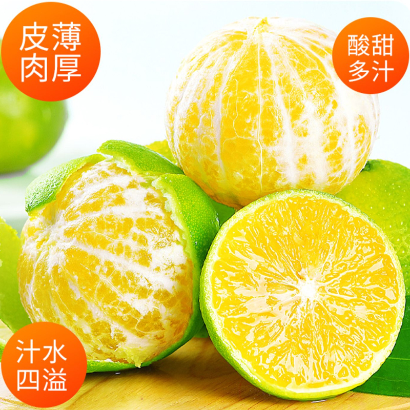 [熊猫鸟]新鲜皇帝柑 净重5斤 中果 单果50-55mm 时令现摘柑橘子当季蜜桔整箱新鲜水果