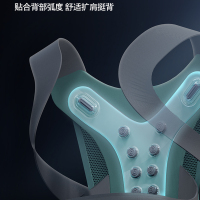 飞利浦(Philips)驼背矫正器儿童男女成年坐姿背部按摩仪隐形背带按摩器PPM5602B