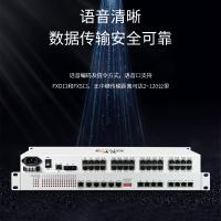 博扬 PDH光端机32路E1 32路2M光端机 光纤收发器 LC单纤20公里 机架式双电源 1对价BY-P32E1