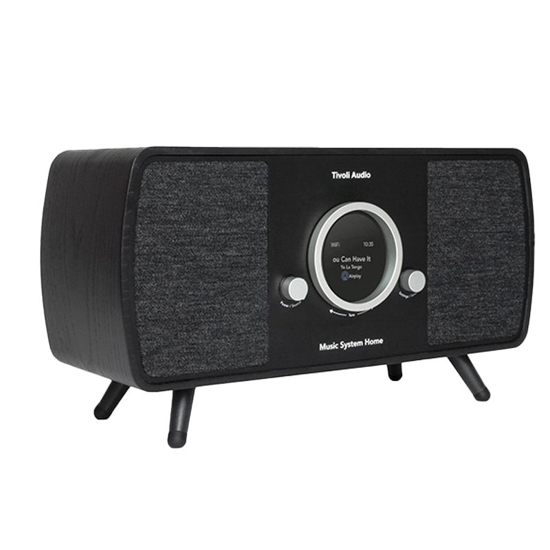 Tivoli Audio 流金岁月 MSYH HOME 智能wifi立体声无线蓝牙音箱多媒体收音机黑木色