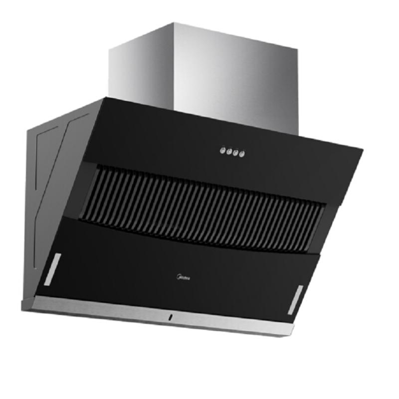 美的(Midea) CXW-200-B61A 近吸式侧吸油烟机 大吸力家用侧吸式抽油烟机 单台价格