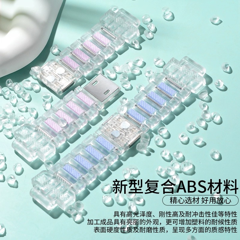 适用小天才电话手表表带Z10/Z9可爱挂脖Z11新款Z8Z7S保护套3139B高清大图