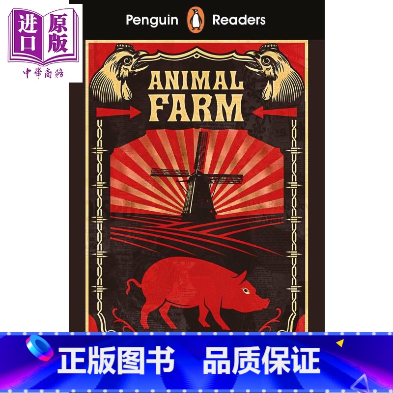 [正版]Penguin Readers L3 Animal Farm ELT企鹅分级文学经典3级 动物农庄 英文原版高清大图