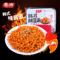 慕滋韩式拌面119.5g懒人速食炸酱面方便面盒装网红拌面