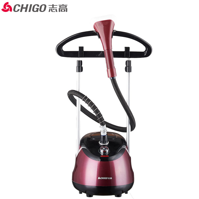 志高(CHIGO)蒸汽挂烫机ZD-928 双杆十档铝材质方杆2.2L大水箱不锈钢刷面支持家用带熨板熨烫机挂式电熨斗
